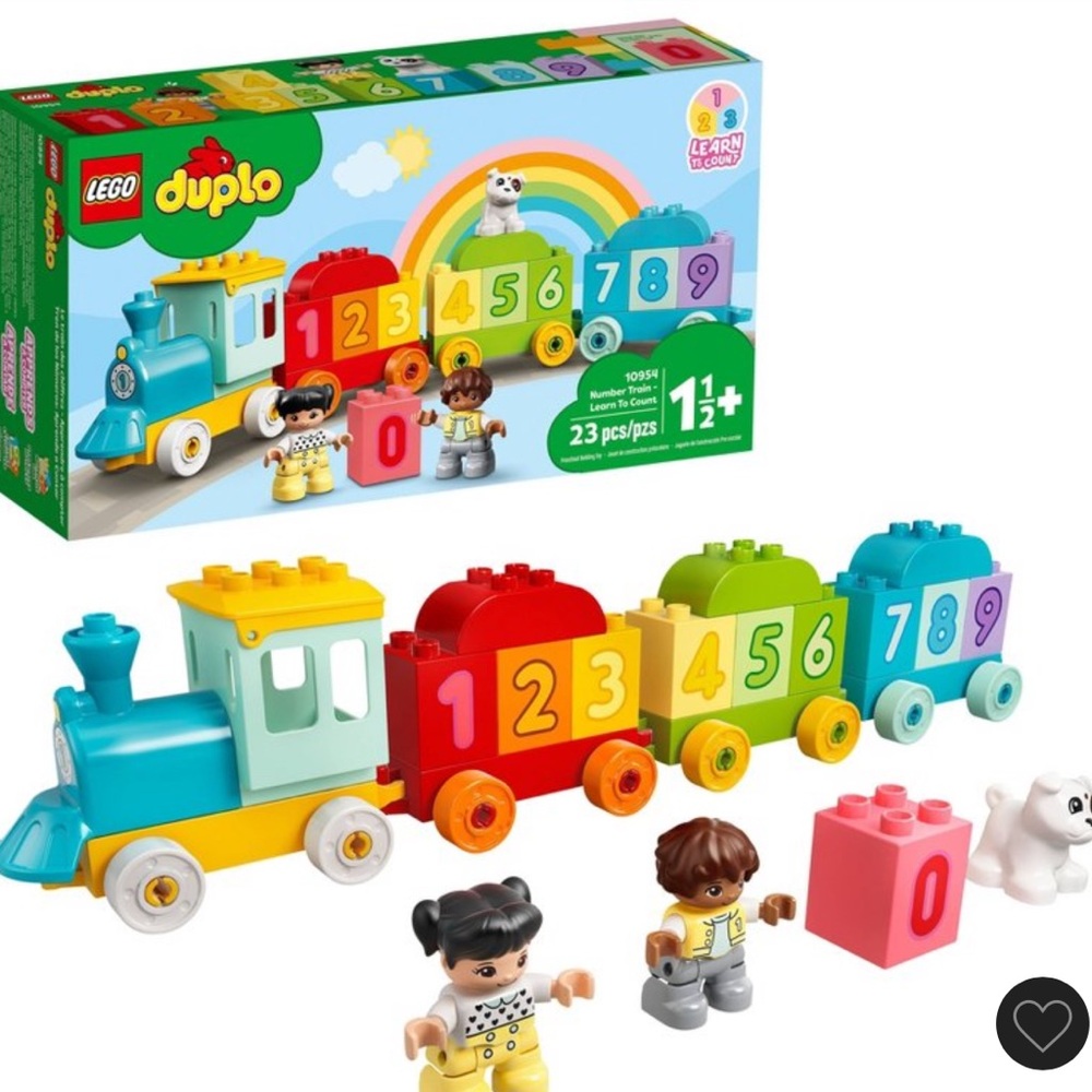 LEGO DUPLO Colorful Number Train set